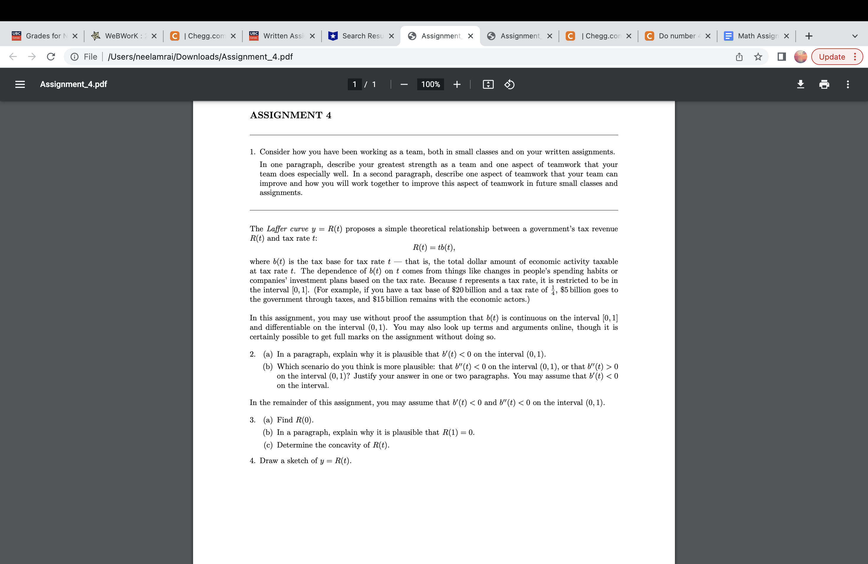 Can you do Question 4. Thanks! Grades (or X ' $ WeBWorK
