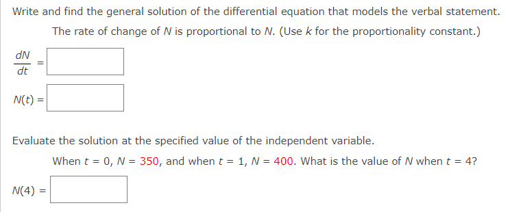  Write and find the general solution of the differential equation that