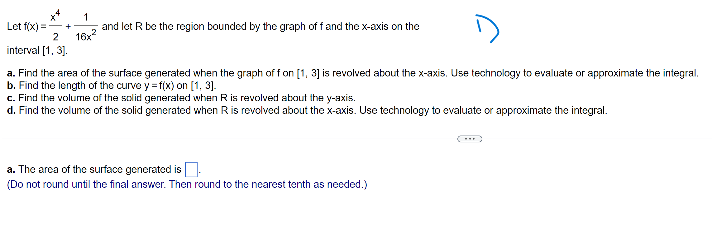 4 x 1 Let f(x) = + 2 and let R