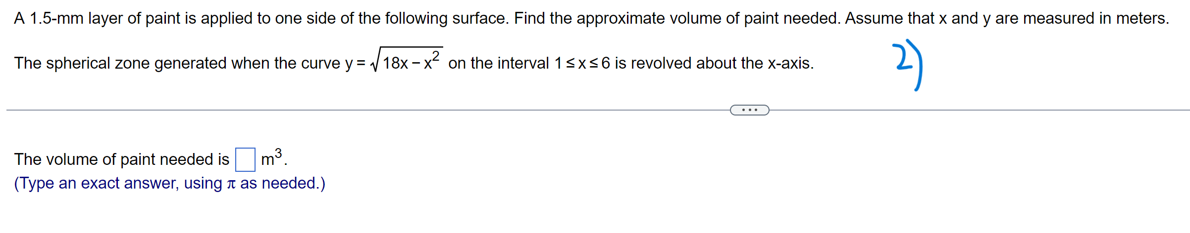 be the region bounded by the graph of f and the xaxis