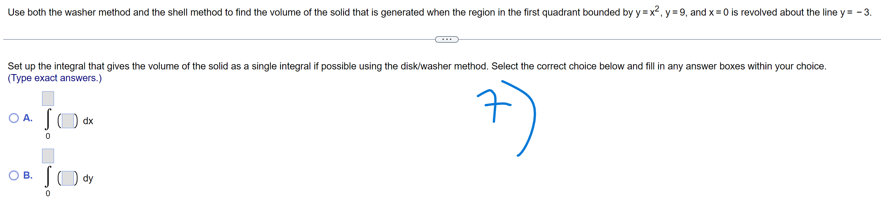 c. Find the volume of the solid generated when R is revolved