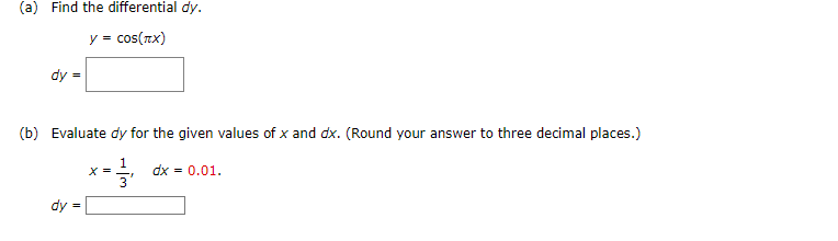 surface area. error in2 percentage error % Using differentials, find the approximate