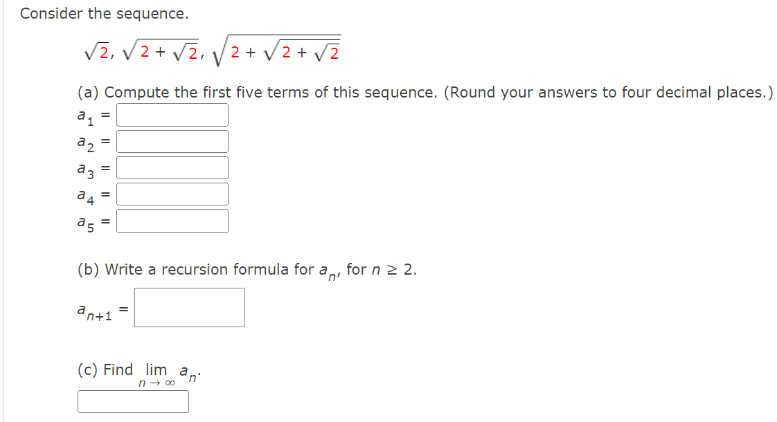 a 3 K a = 1 = E =\fDetermine the convergence or