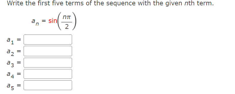 converges, find its limit. (If the quantity diverges, enter DIVERGES.) a=6 \"n+9