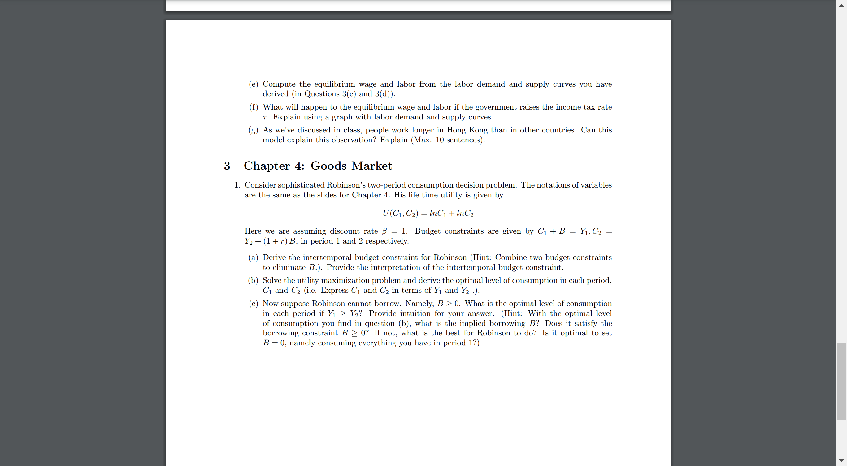 Pleae help to solve the sub question (c), where there is an