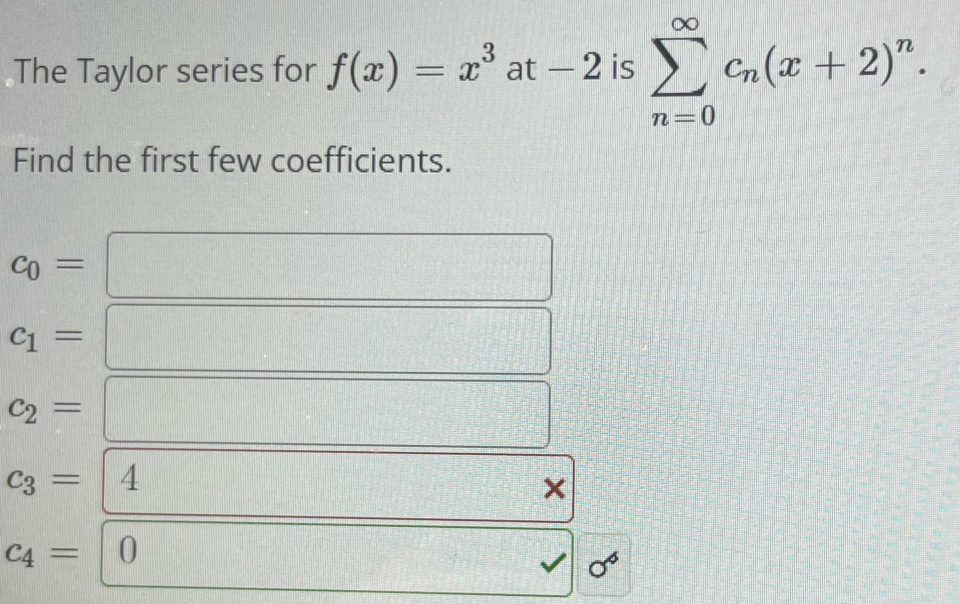 Need help understanding The Taylor series for f(ac ) - ac at