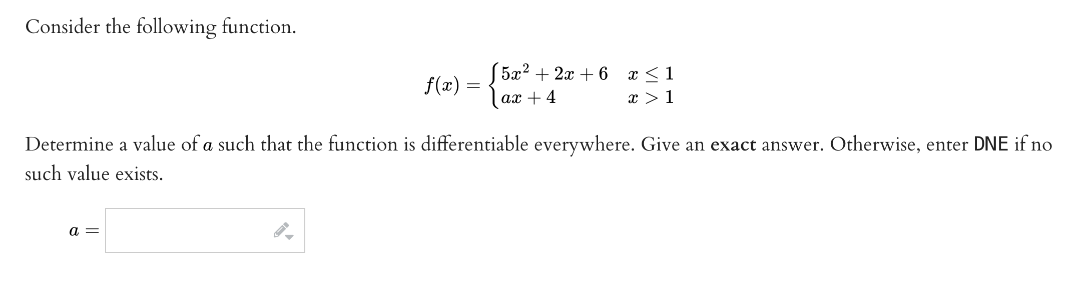 represents the derivative of some function f(x) at some number a. Find