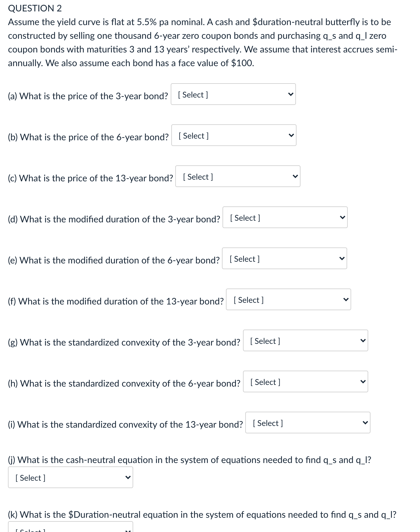 Could you help me to solve this question? QUESTION 2 Assume the