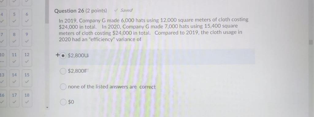 "C" & "D", and 2 operating departments 13 "S" &"R". Data for