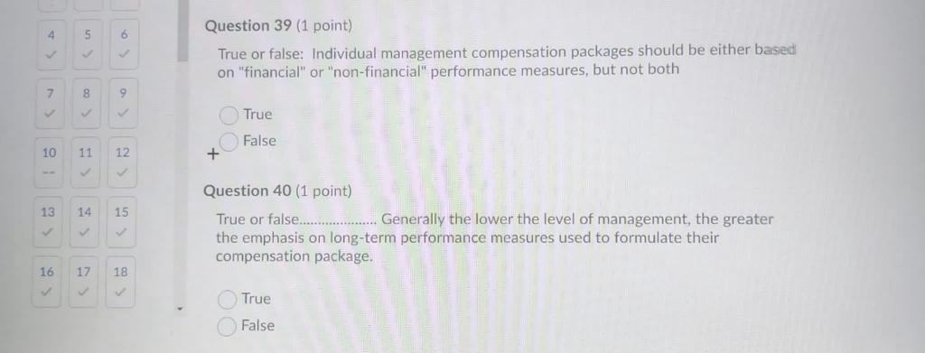 occur at the end of the manufacturing process.Page 1 Question 28 (3