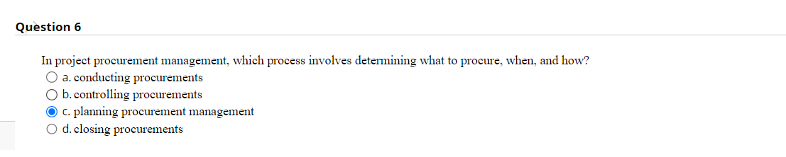 run rule O c. ISO 9000 O d. Six Sigma ruleQuestion 15