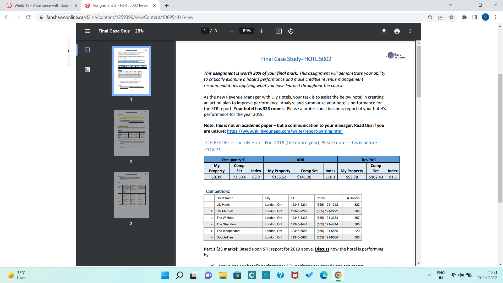 - HOTL5002 Reven X + V X C a fanshaweonline.ca/d21/le/content/1259396/viewContent/10895441/View E Final