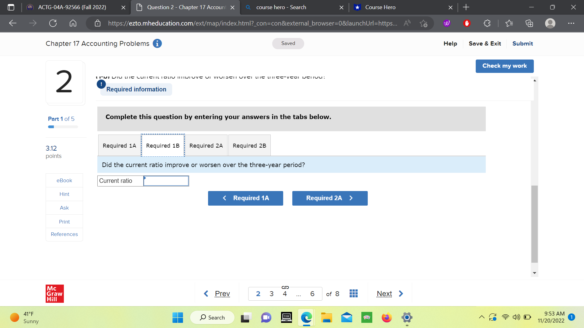 points Complete this question by entering your answers in the tabs below.