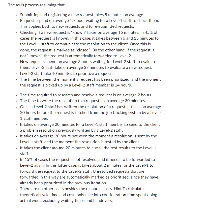 that handles requests from clients. The clients are employees of a company.