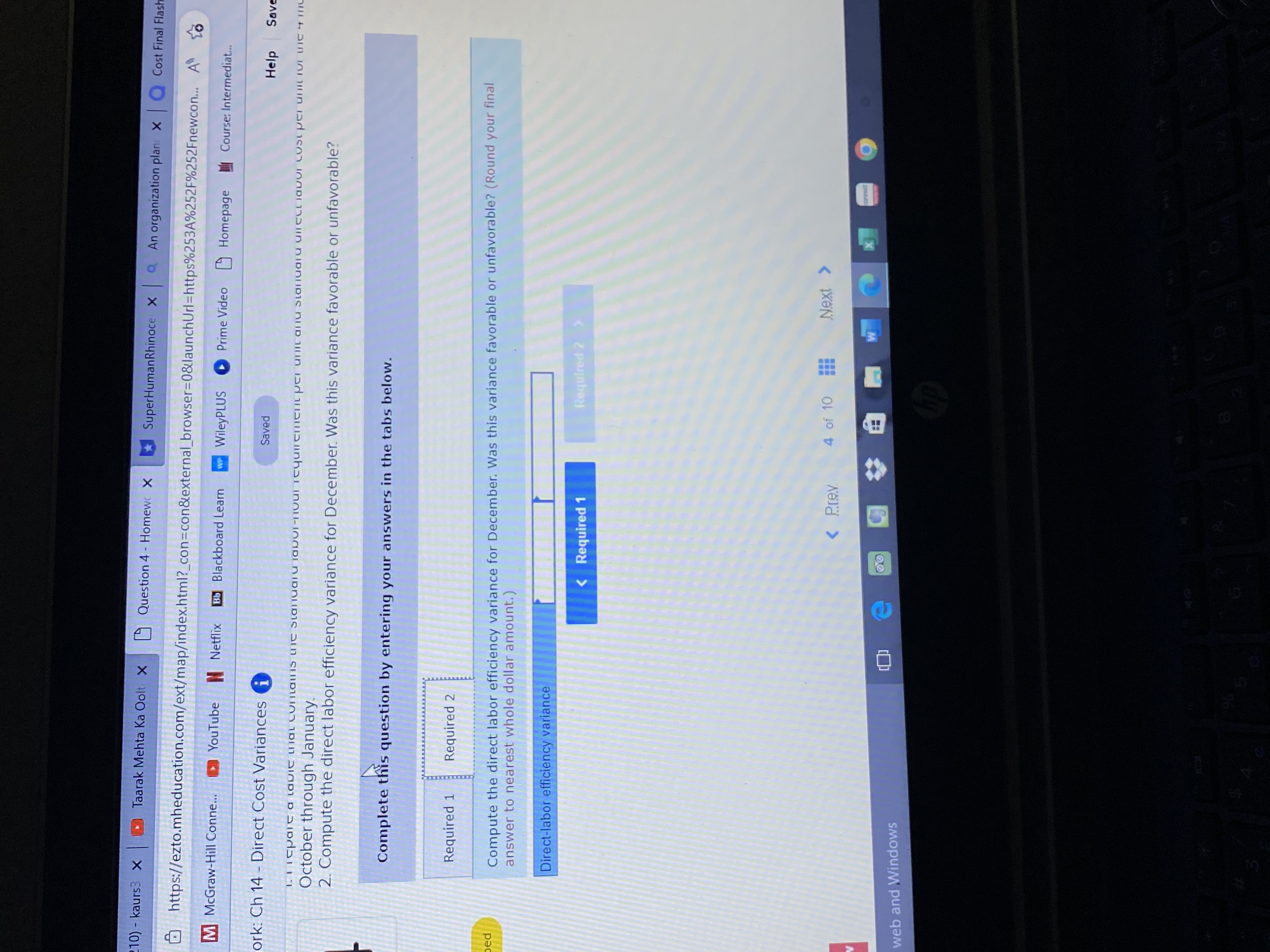 X SuperHumanRhinoce X Q An organization plan x | Cost Final Flashcards