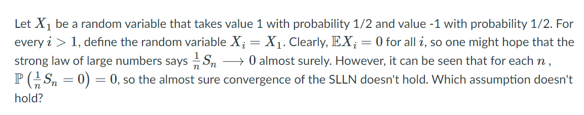 Please provide Handwritten answer Advanced MathThis a question about Probability and Measure