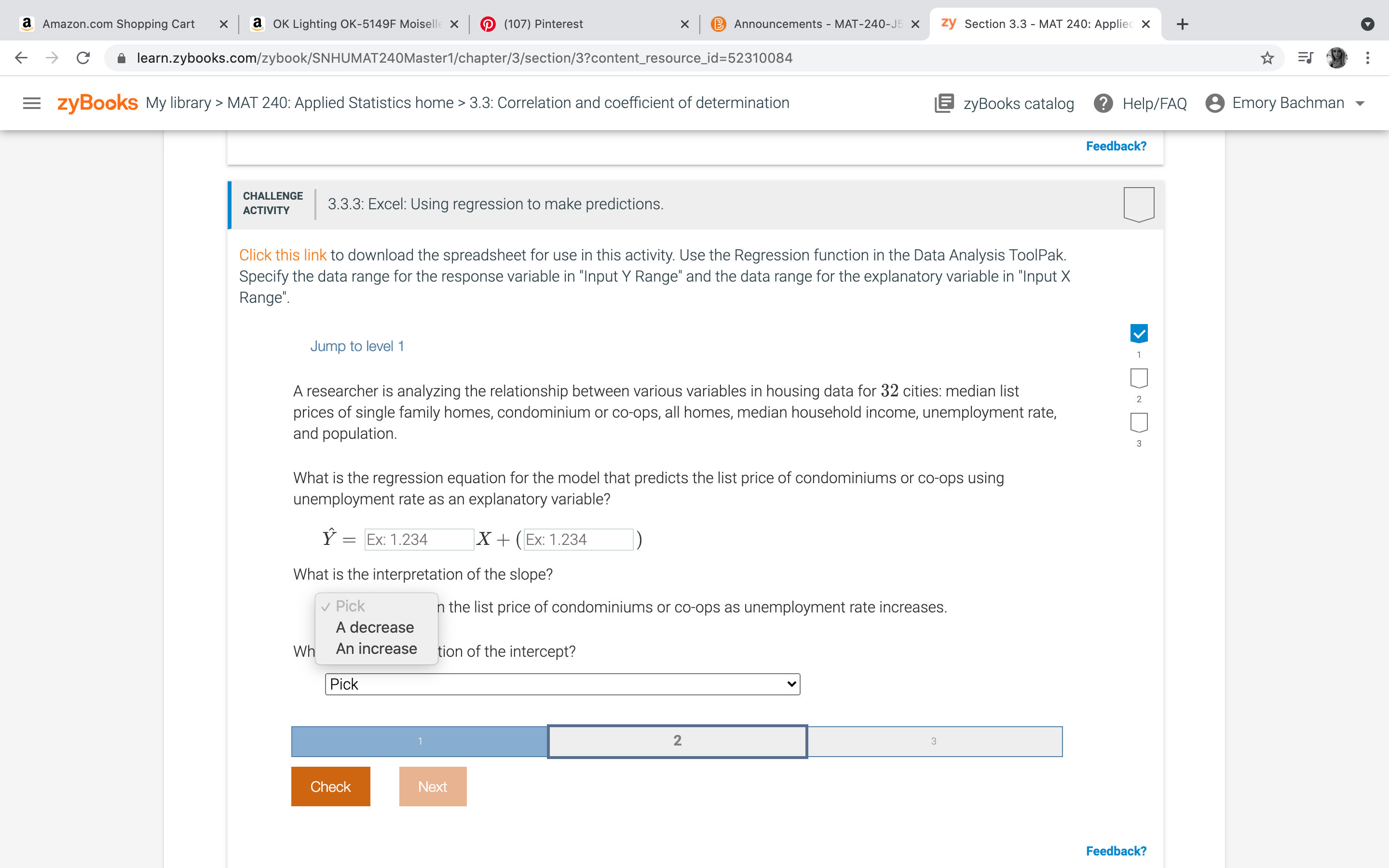 spreadsheet for use in this activity (DATA SHOWN IN SCREEN SHOT BELOW)
