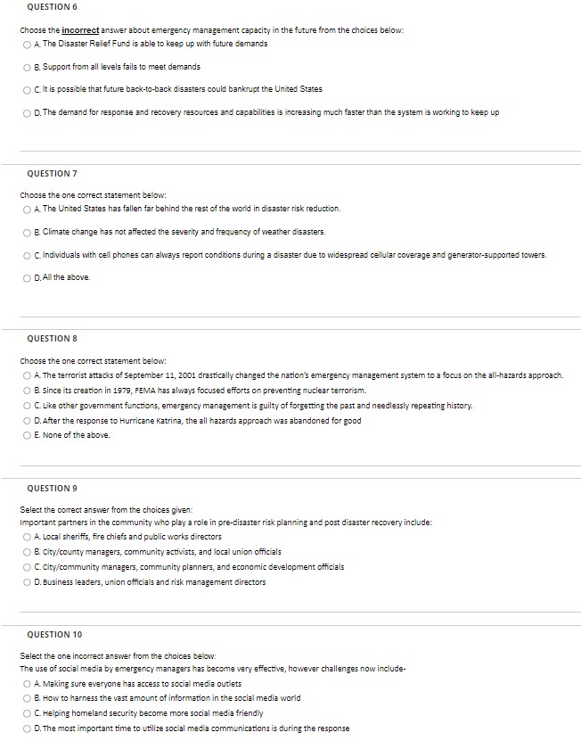 able to keep up with future demands O B. Support from all