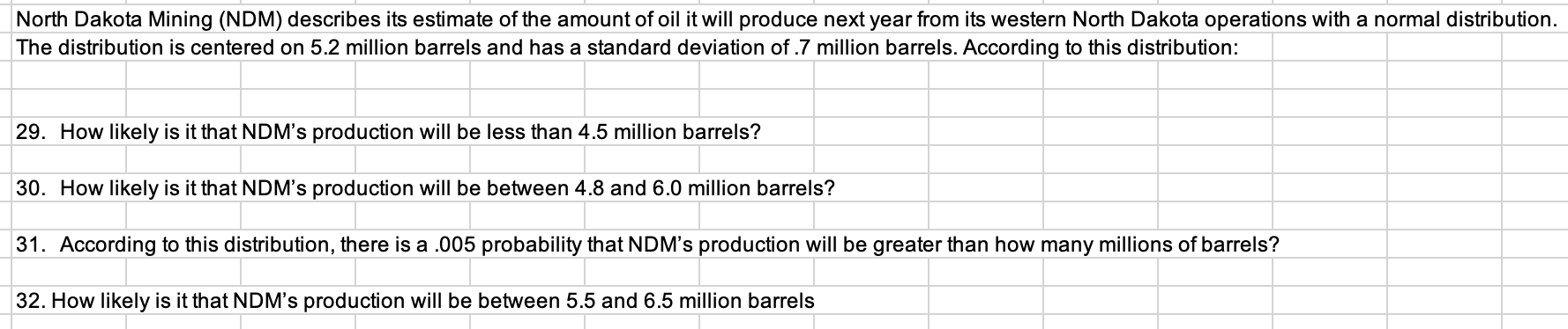 has a value of at least 220. 23. Determine the mean (expected
