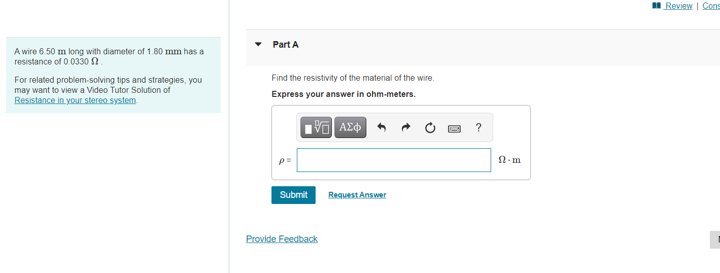mA. Pcopper = 1.72 x 10-8 0 . m. AEd ? V