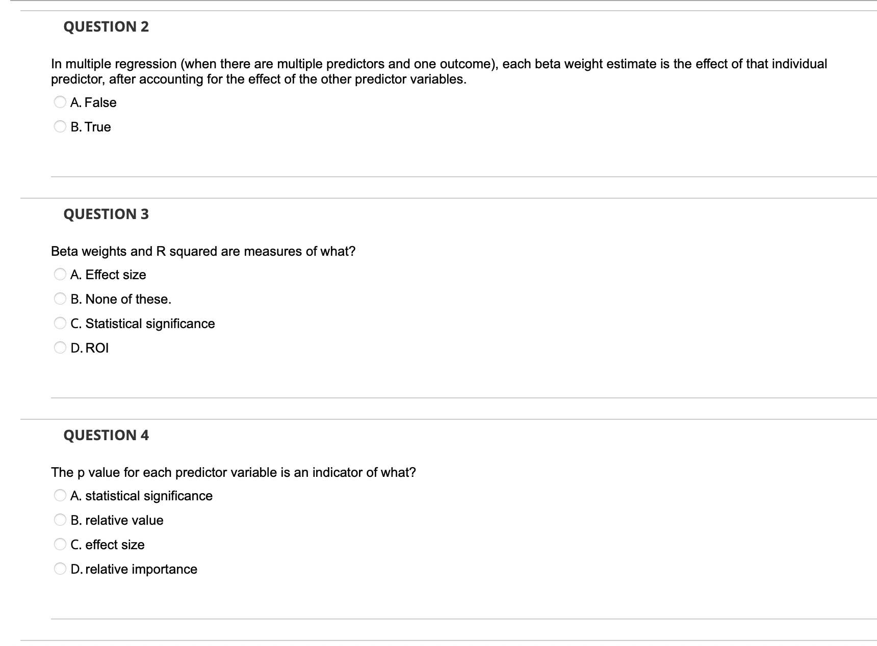 receive the following output. Which best describes the effect of the elearning