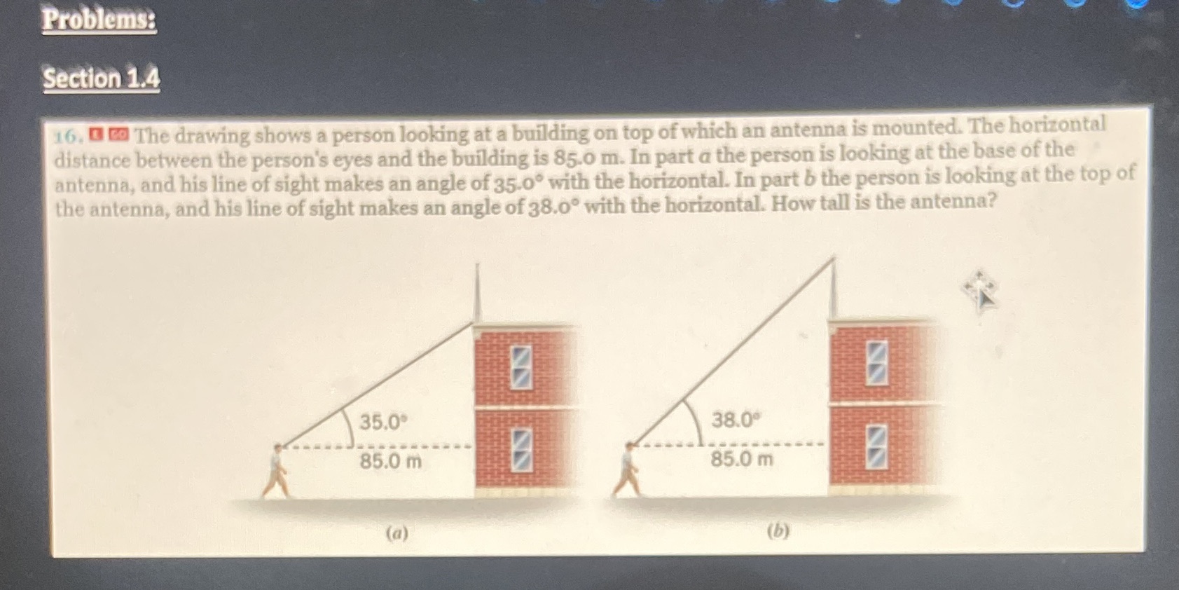Each problem solution must be formatted like in the textbook and should