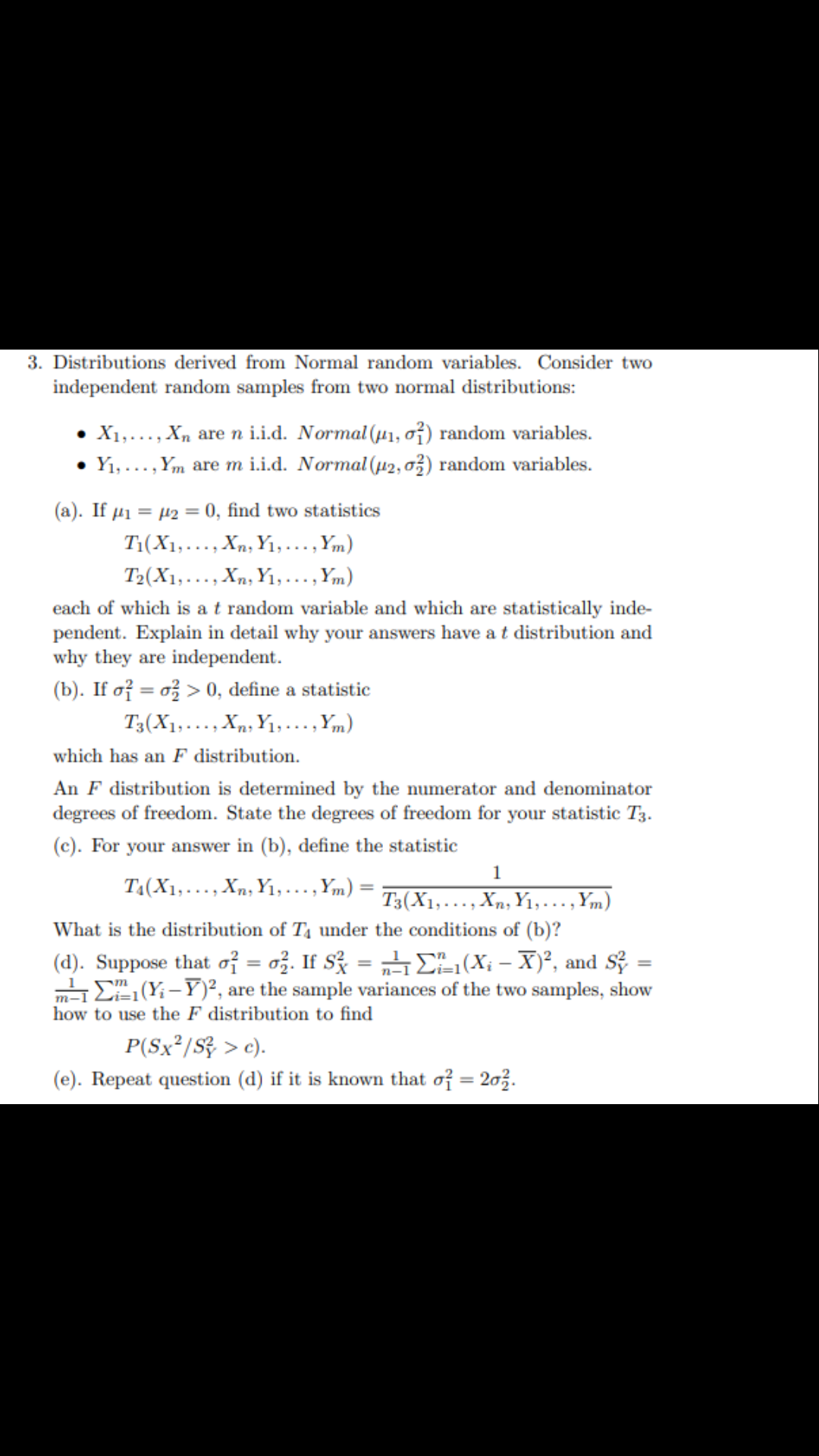 T3(X1 , . . . , Xn, Y1, . . ., Ym)