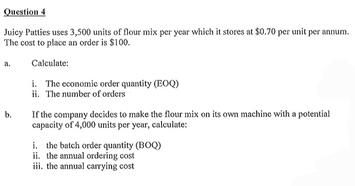 this is a operations research question. please take your time to answer