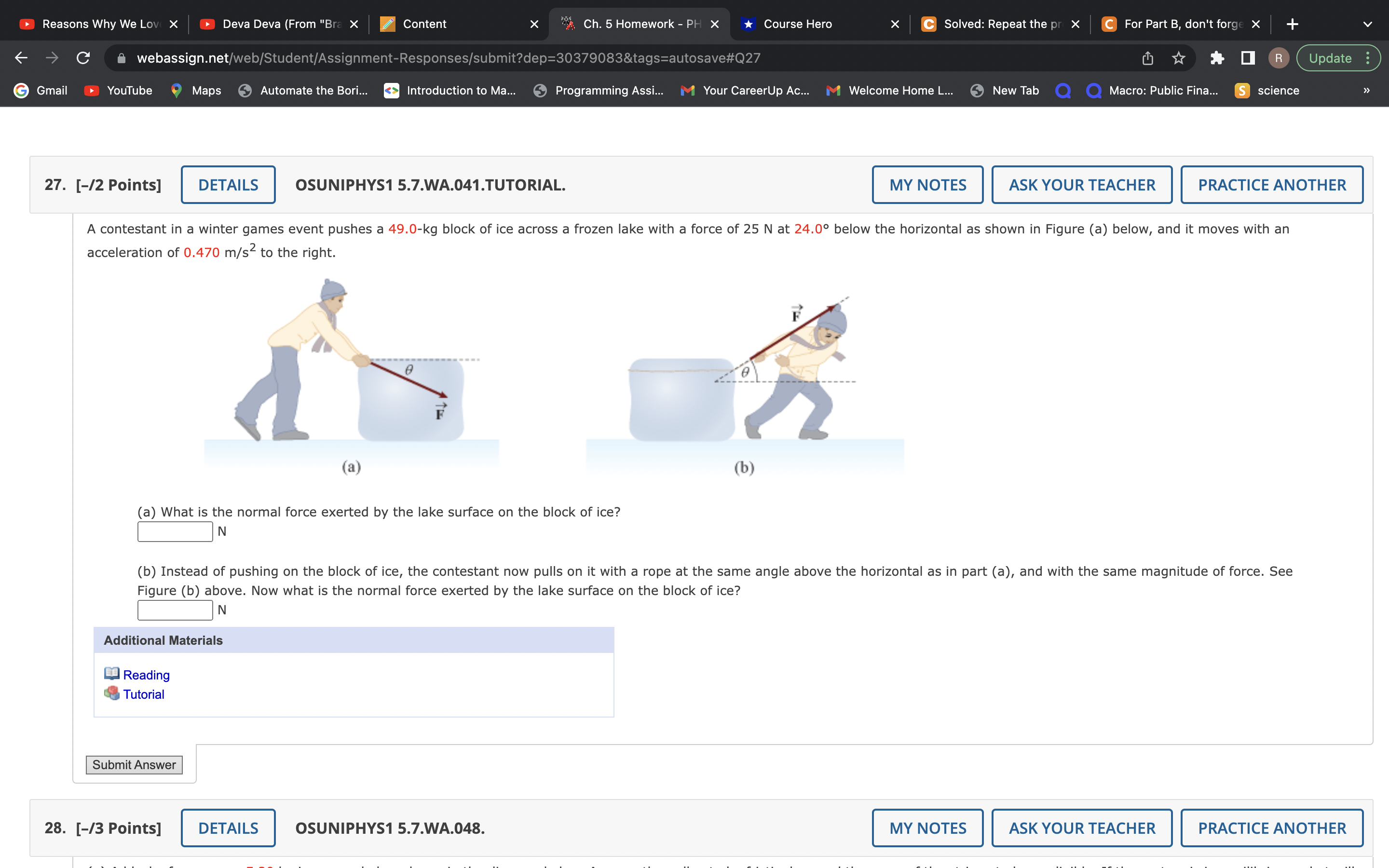 Hero X c Solved: Repeat the r X C For Part B,