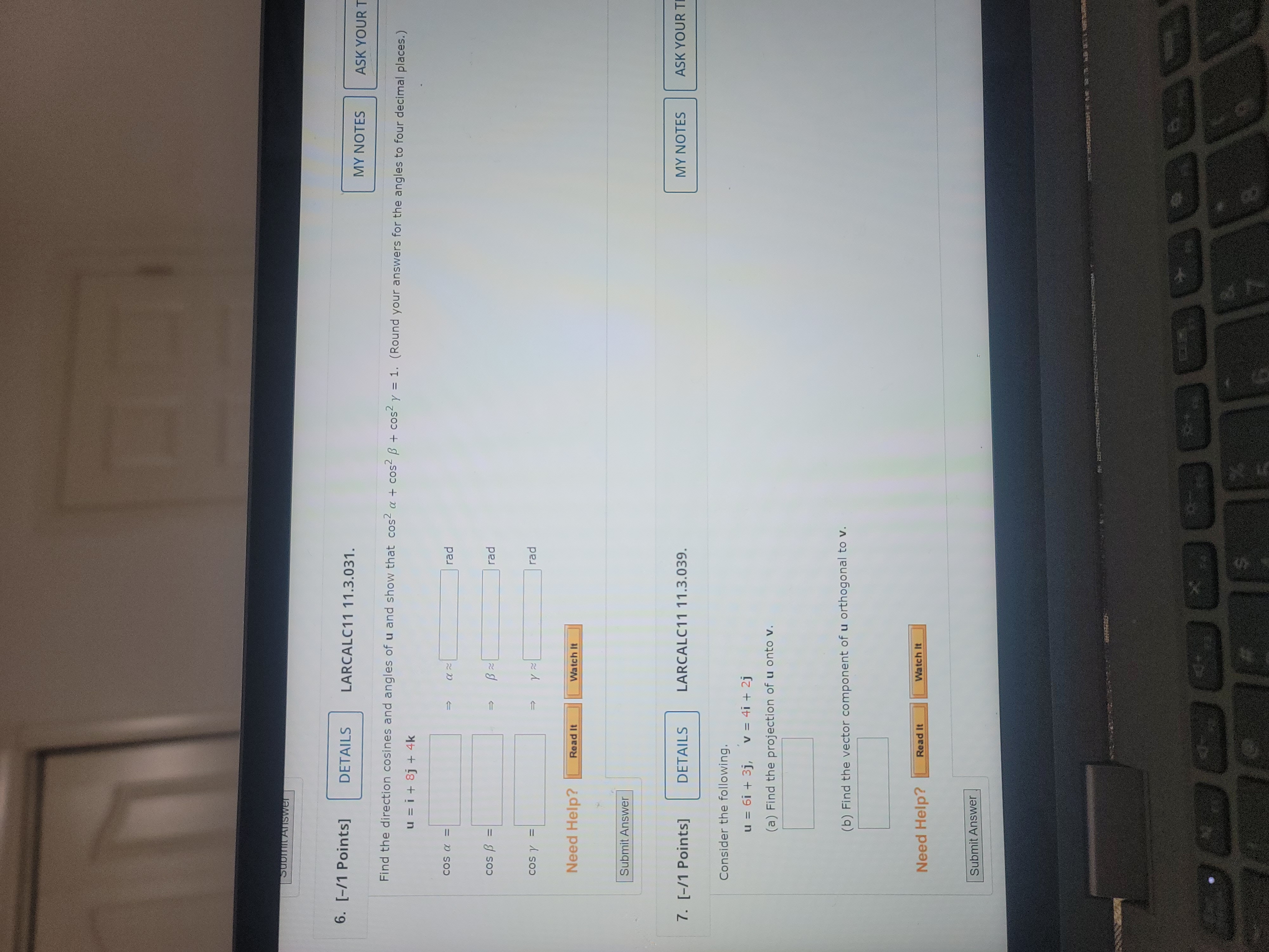 to Last ResponseGmail YouTube Maps 12. [0/1 Points] DETAILS PREVIOUS ANSWERS LARCALC11