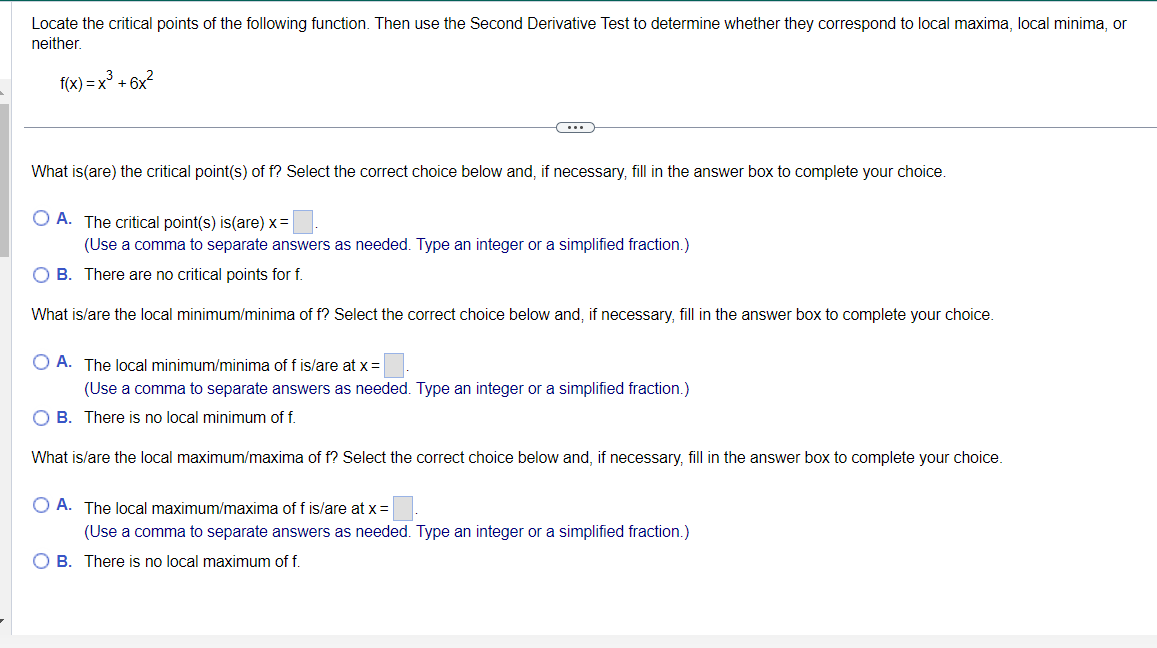 up or concave down. Select the correct choice below and fill in