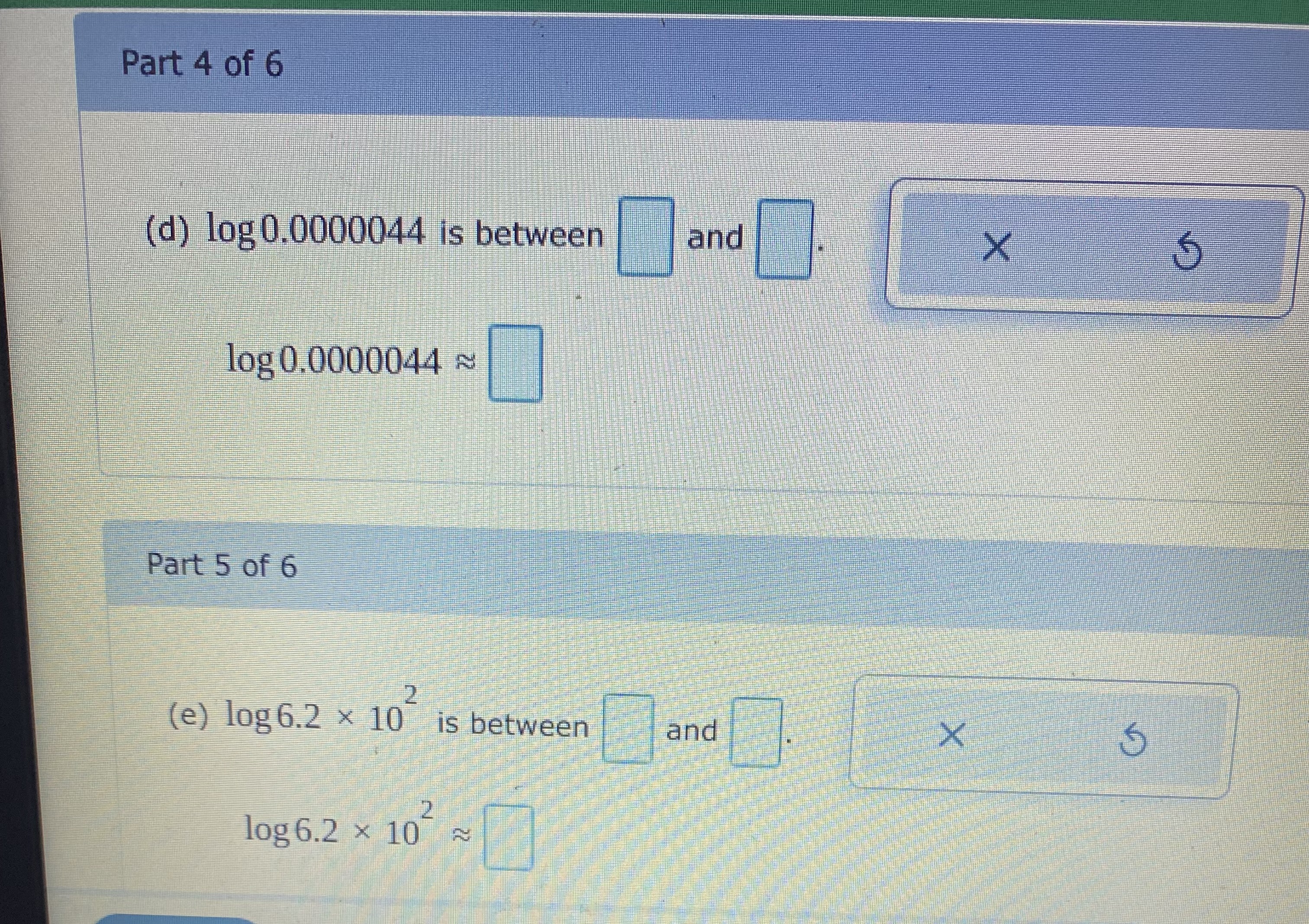 integers. Then use a calculator to approximate the value to 4 decimal