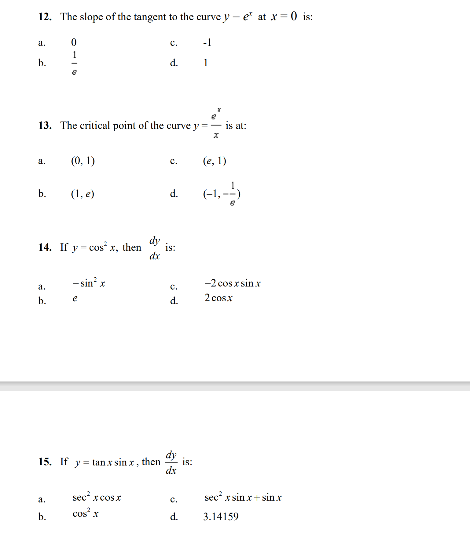 graph of the function /(x) = x - 3x at the point