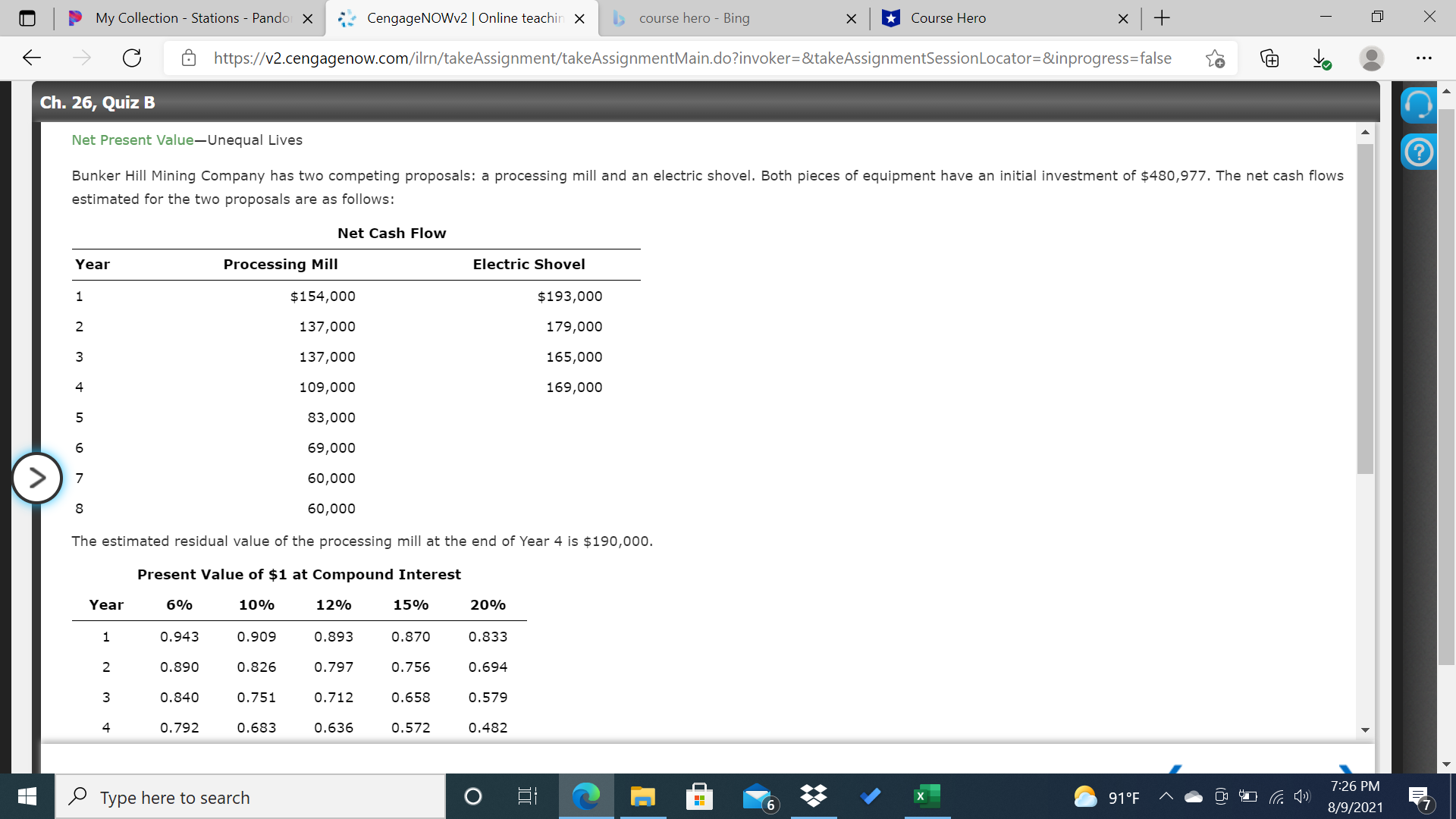 Bunker Hill Mining Company has two competing proposals: a processing mill and