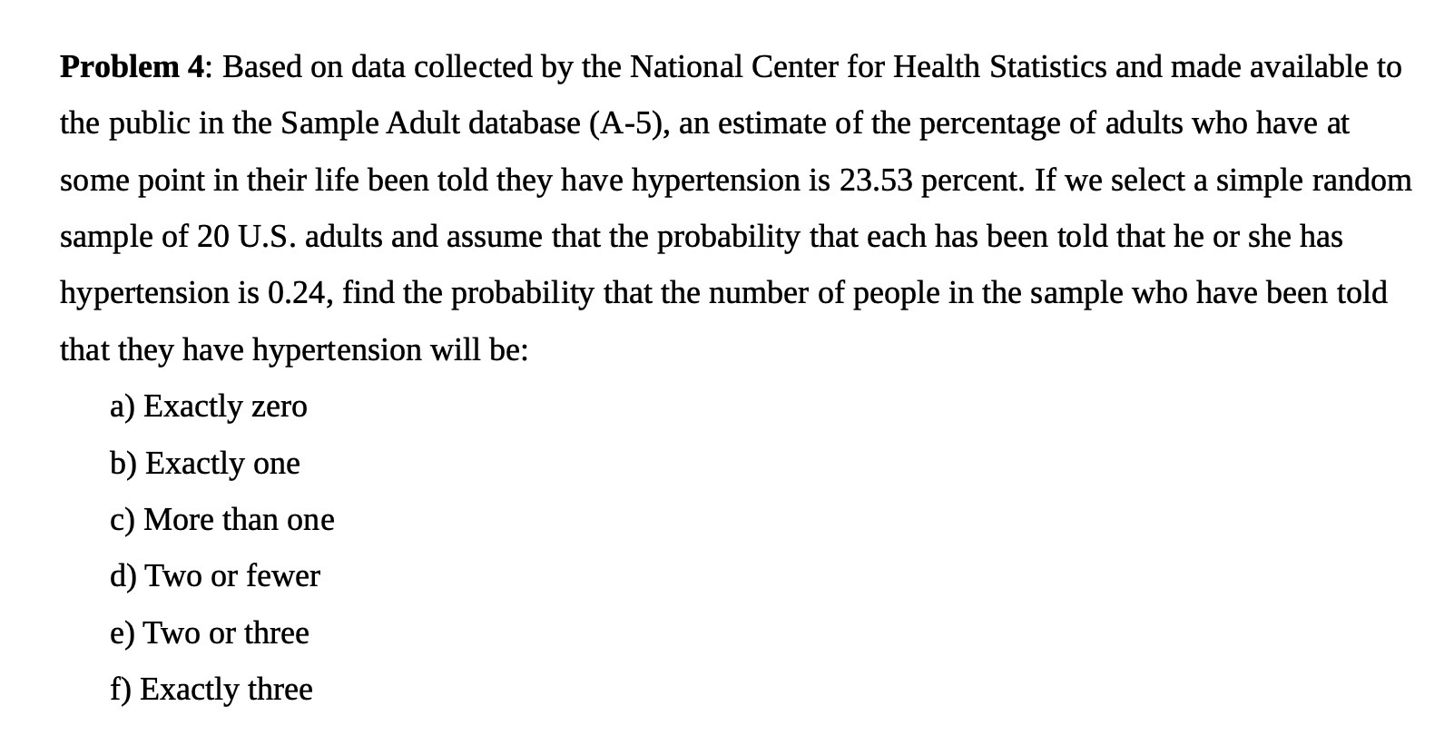 Health Statistics and made available to the public in the Sample Adult