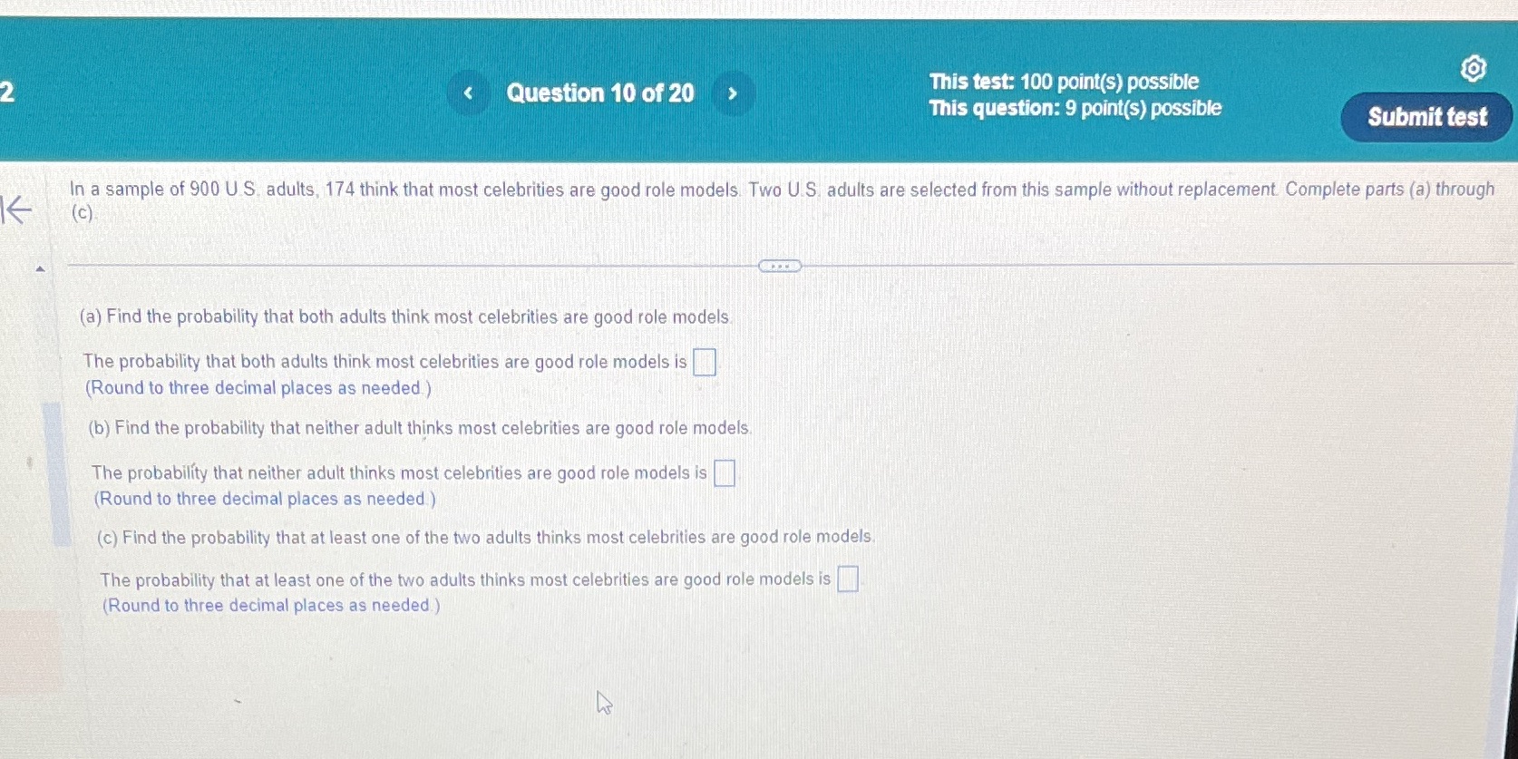 Please answer the question with steps and answers. Will leave a good