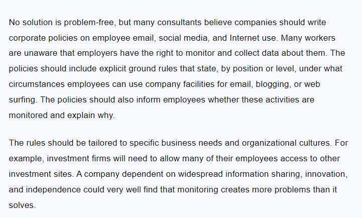 from page 265-266 of the textbook and answer questions 1 through 4