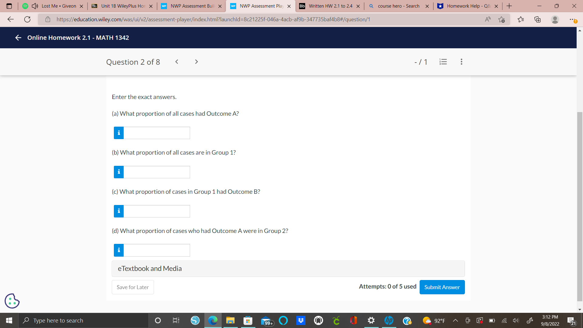 X WP NWP Assessment Builx WP NWP Assessment Play X Bb Written