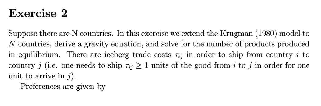 and solve for the number of products produced in equilibrium. There are