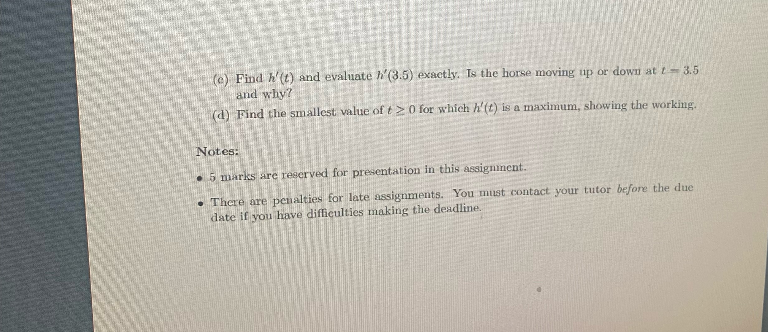 regions where the function is increasing or decreasing and any relative extrema.