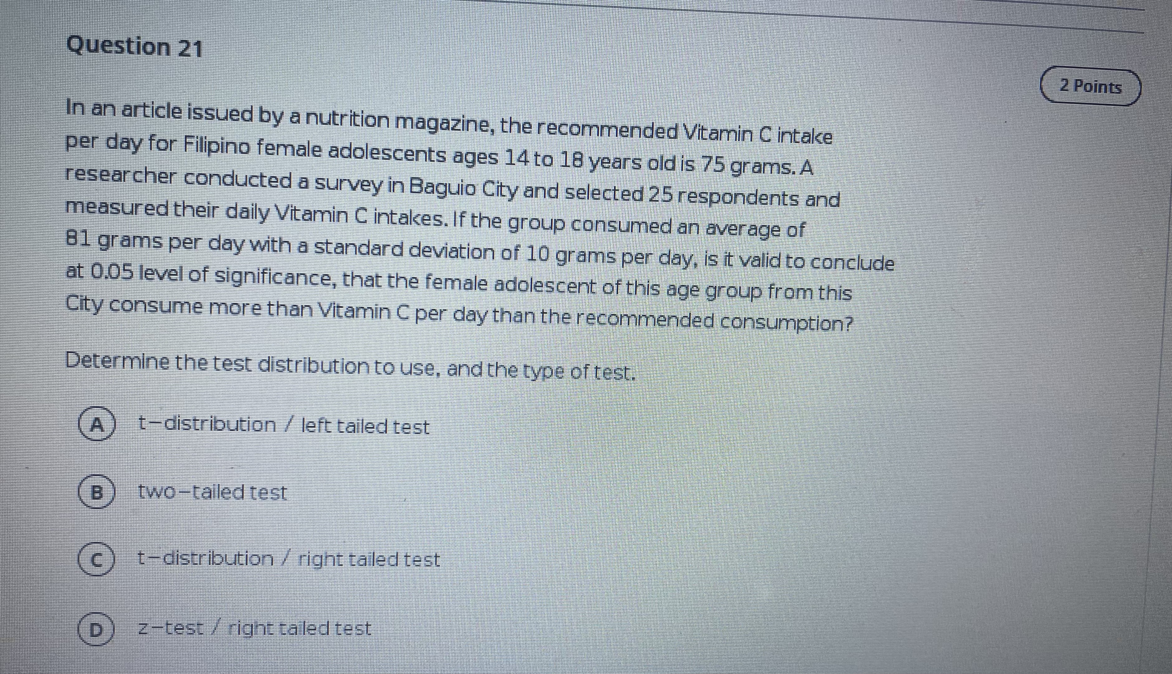 intermittent fasting 3 days a week. The result shows an average weight