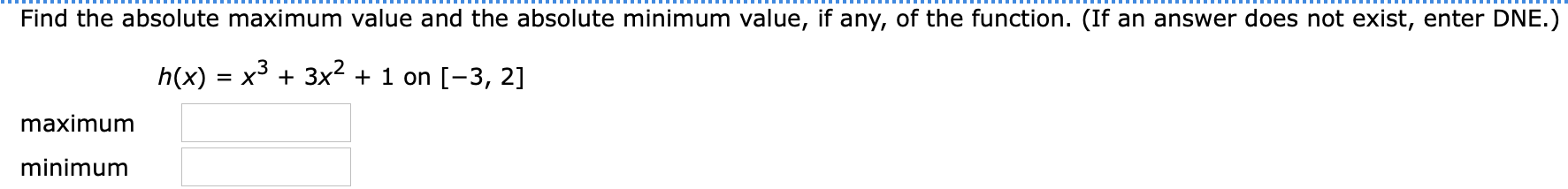 ( X ) = _ X X + 3 relative maximum (