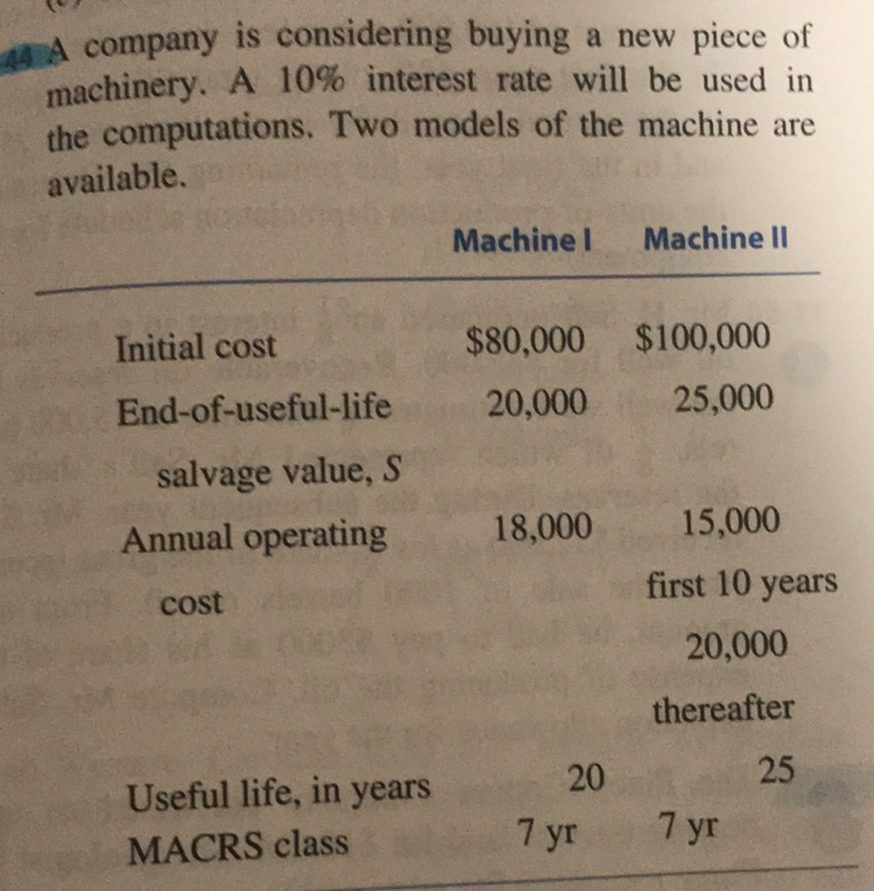 Hello can anyone please help me with this question thanks 44 A