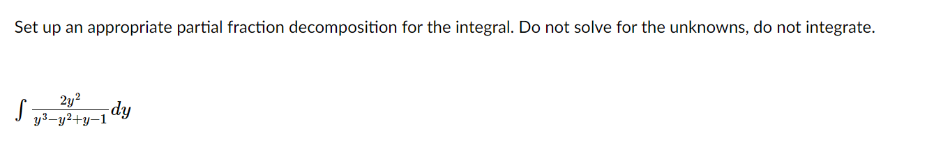 Please solve and provide steps, including substitution steps and triangles. Set up
