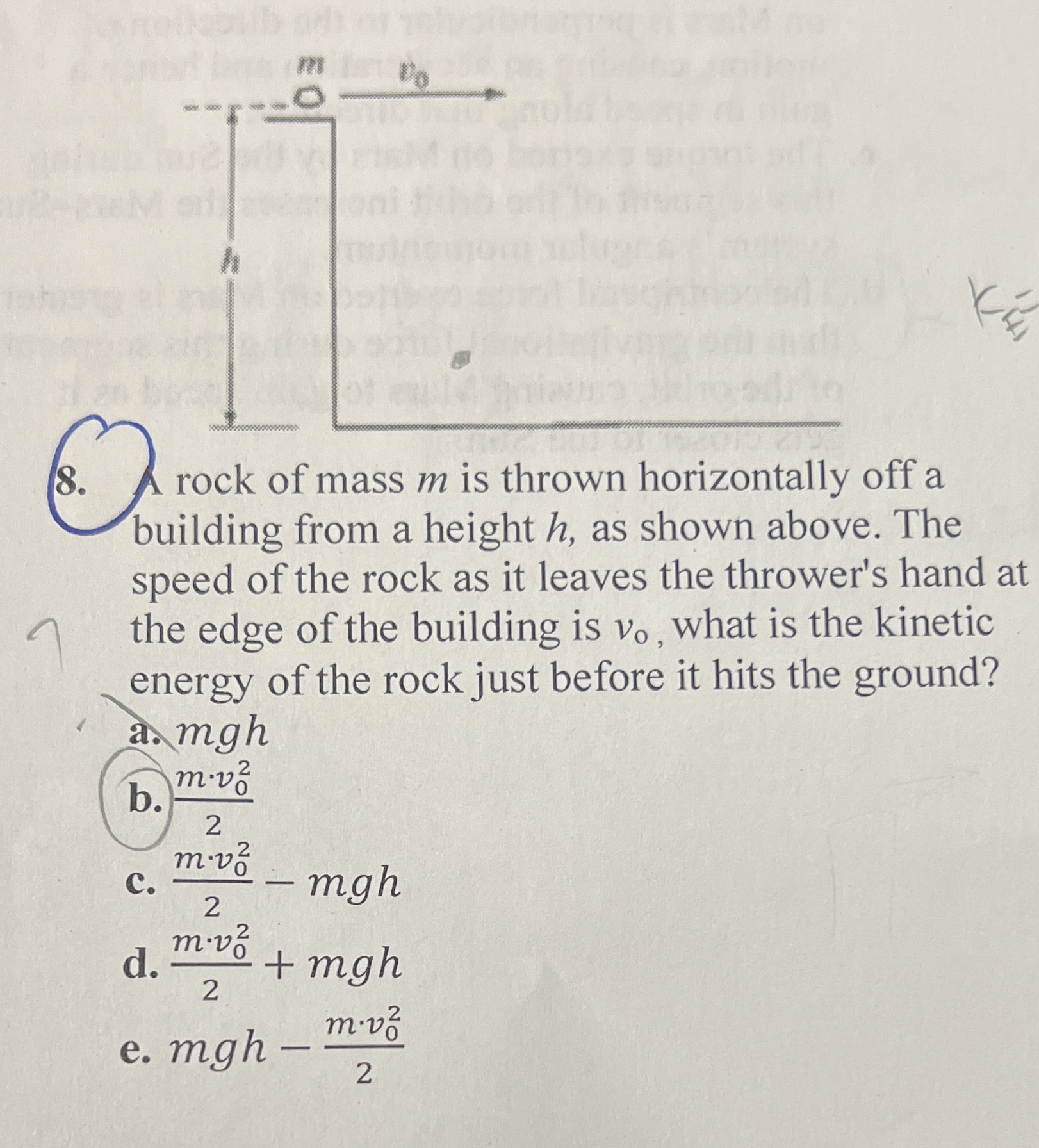 Question #8 - My answer was marked wrong on this test. I