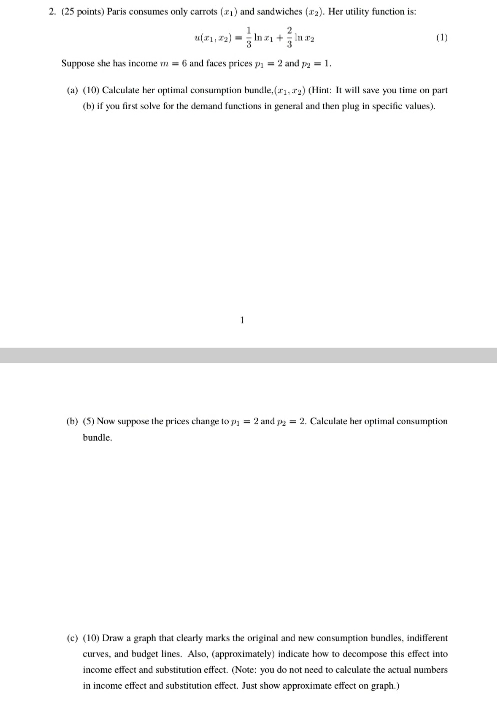 please can you help me with the demand function and the optimal