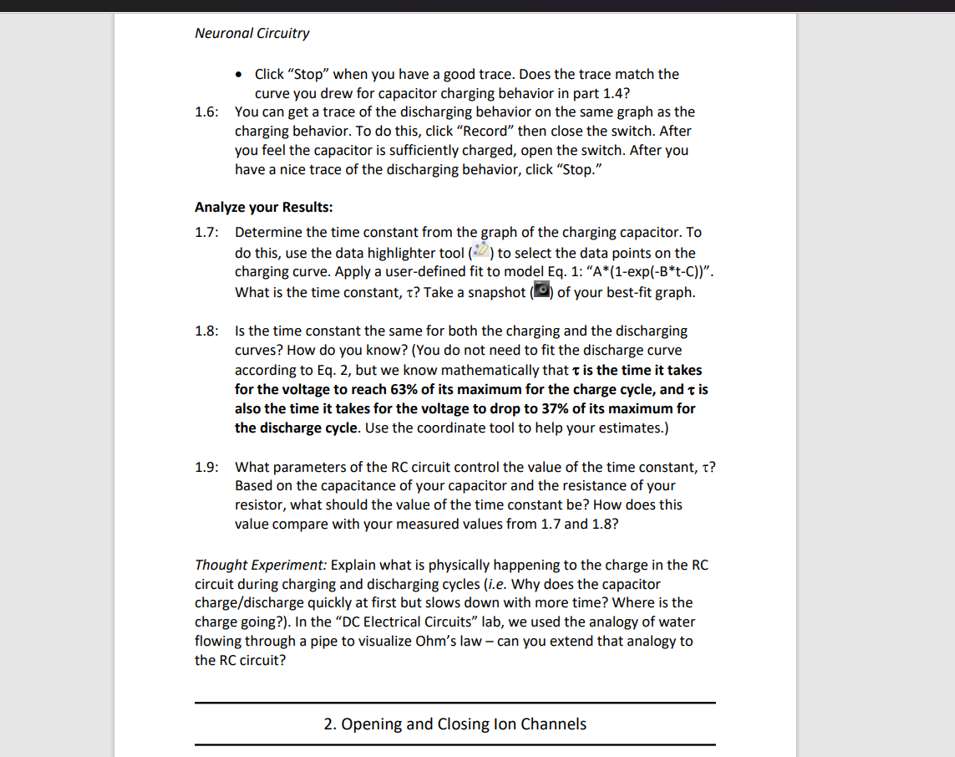 it correctly specifically graphing for 1.4 1.7 1.8 and questions for 1.9