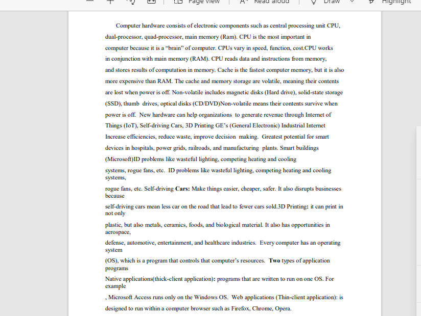 users in motion. Mobile systems users access the system from any place,