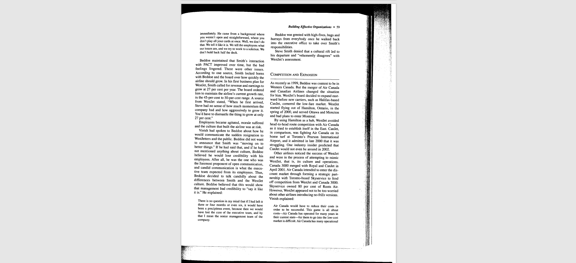 issuesCritical analysis / conceptualizationAlternatives, which may be "bulletized".Solution: state the best of