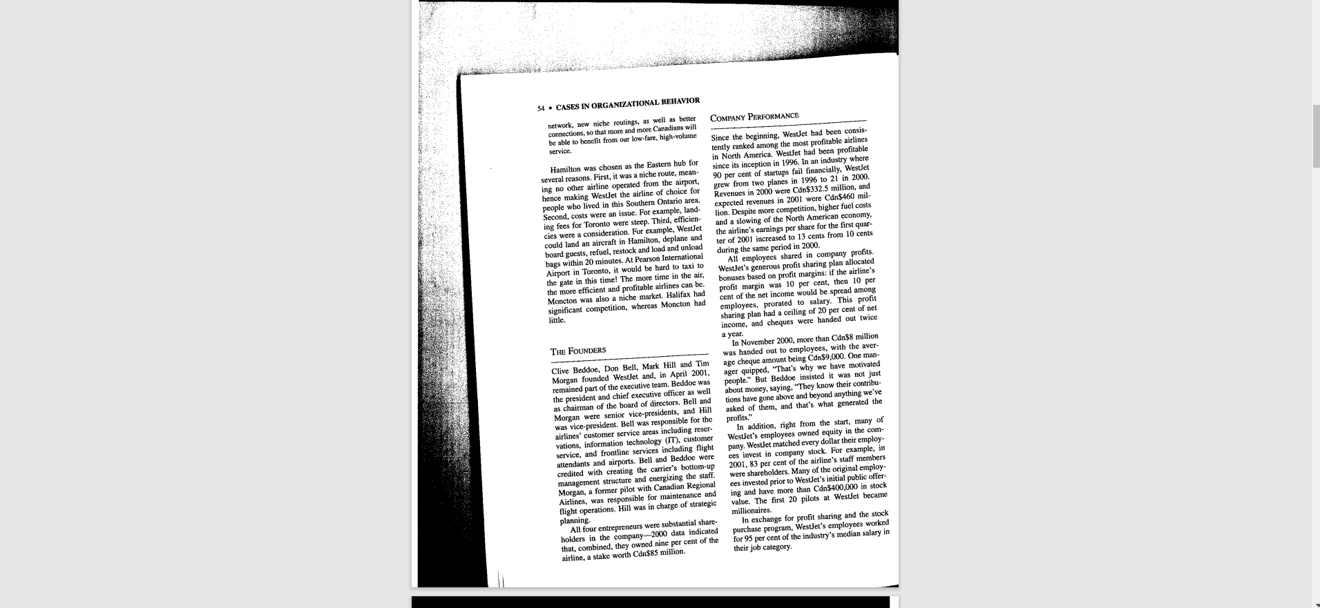 Beddoe made it avail- able for charter to other cost-conscious business It